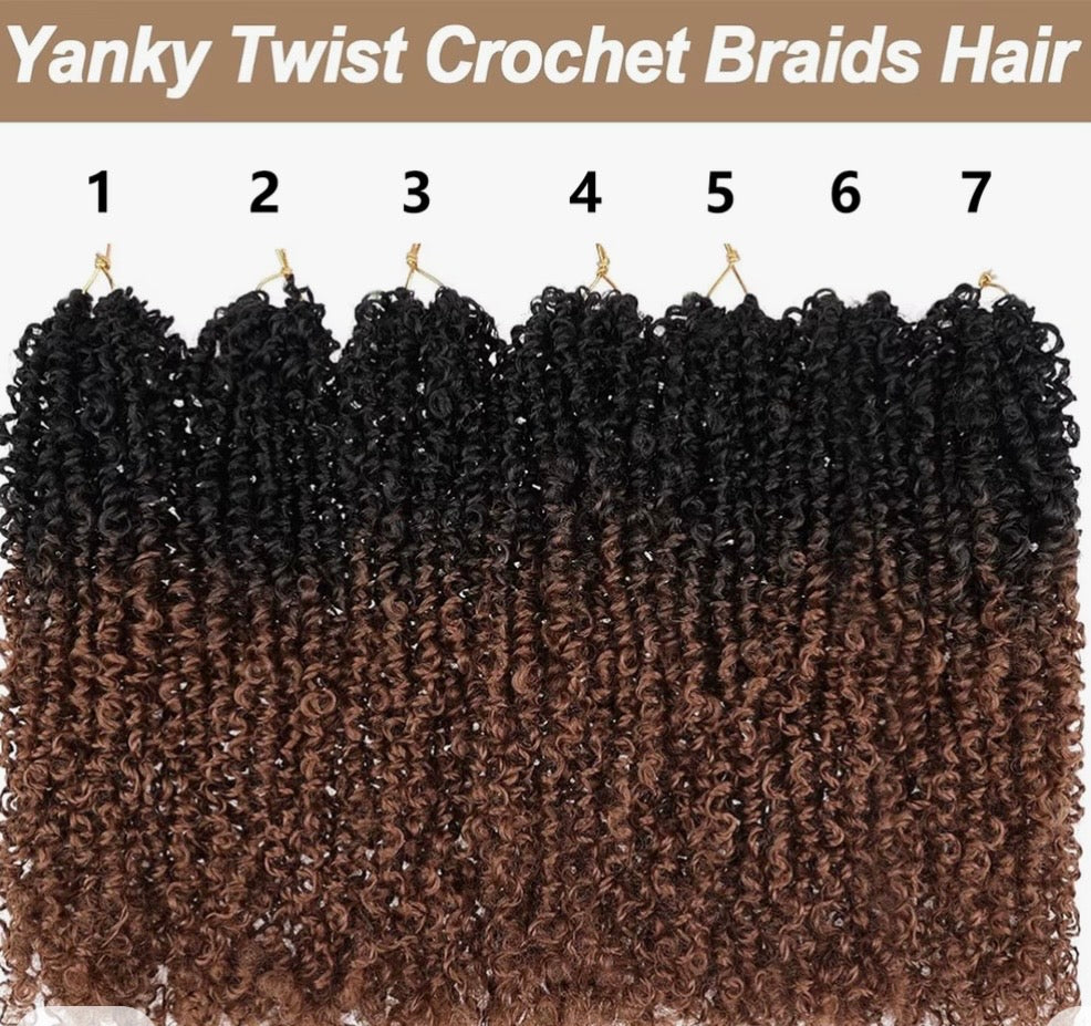 Yanky Twist Handmade Crochet Hair